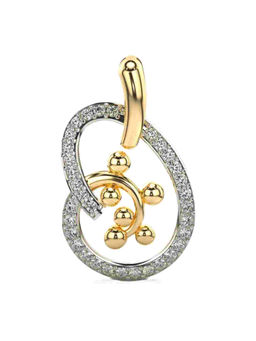 Valanova - Hallmarked 9K Yellow Gold and Certified Lab Grown Diamond 0.37Cts Pendant