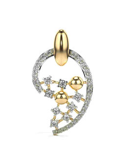 Valanova - Hallmarked 9K Yellow Gold and Certified Lab Grown Diamond 0.36Cts Pendant