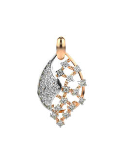 Valanova - Hallmarked 9K Rose Gold and Certified Lab Grown Diamond 0.26Cts Pendant