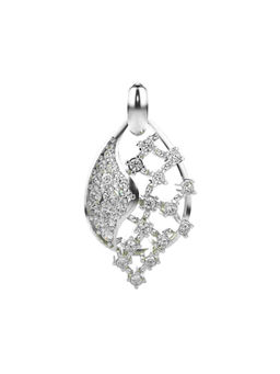 Valanova - Hallmarked 9K White Gold and Certified Lab Grown Diamond 0.26Cts Pendant