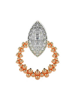 Valanova - Hallmarked 9K Rose Gold and Certified Lab Grown Diamond 0.36Cts Pendant