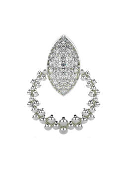 Valanova - Hallmarked 9K White Gold and Certified Lab Grown Diamond 0.36Cts Pendant