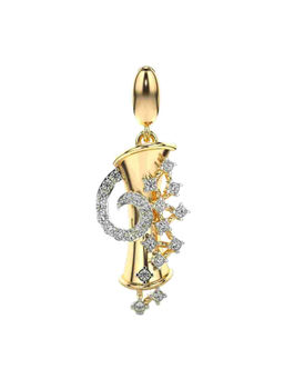 Valanova - Hallmarked 9K Yellow Gold and Certified Lab Grown Diamond 0.25Cts Pendant