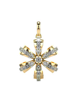 Valanova - Hallmarked 9K Yellow Gold and Certified Lab Grown Diamond 0.49Cts Pendant