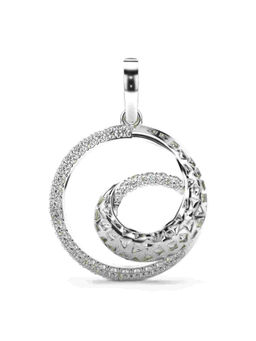 Valanova - Hallmarked 9K White Gold and Certified Lab Grown Diamond 0.36Cts Pendant
