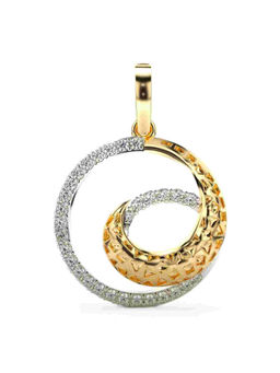 Valanova - Hallmarked 9K Yellow Gold and Certified Lab Grown Diamond 0.36Cts Pendant