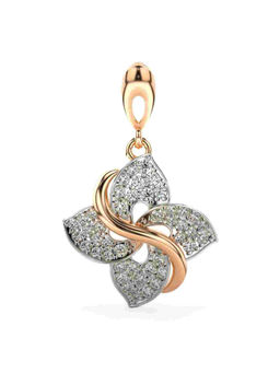 Valanova - Hallmarked 9K Rose Gold and Certified Lab Grown Diamond 0.45Cts Pendant