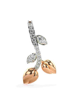 Valanova - Hallmarked 9K Rose Gold and Certified Lab Grown Diamond 0.20Cts Pendant