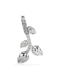 Valanova - Hallmarked 9K White Gold and Certified Lab Grown Diamond 0.20Cts Pendant