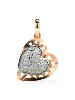 Valanova - Hallmarked 9K Rose Gold and Certified Lab Grown Diamond 0.47Cts Pendant