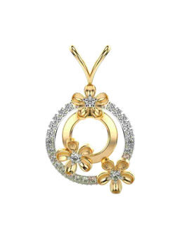 Valanova - Hallmarked 9K Yellow Gold and Certified Lab Grown Diamond 0.29Cts Pendant