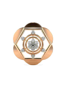 Valanova - Hallmarked 9K Rose Gold and Certified Lab Grown Diamond 0.22Cts Pendant