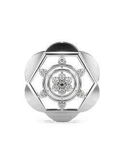 Valanova - Hallmarked 9K White Gold and Certified Lab Grown Diamond 0.22Cts Pendant