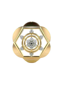 Valanova - Hallmarked 9K Yellow Gold and Certified Lab Grown Diamond 0.22Cts Pendant