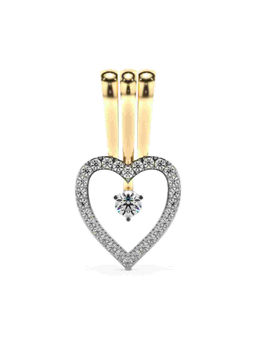 Valanova - Hallmarked 9K Yellow Gold and Certified Lab Grown Diamond 0.31Cts Pendant