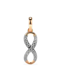 Valanova - Hallmarked 9K Rose Gold and Certified Lab Grown Diamond 0.19Cts Pendant