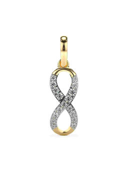 Valanova - Hallmarked 9K Yellow Gold and Certified Lab Grown Diamond 0.19Cts Pendant