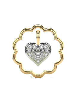Valanova - Hallmarked 9K Yellow Gold and Certified Lab Grown Diamond 0.24Cts Pendant