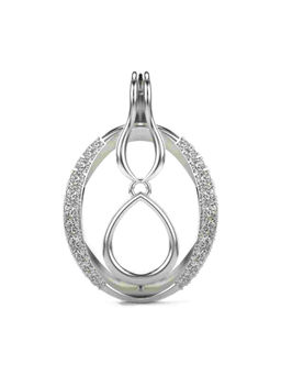 Valanova - Hallmarked 9K White Gold and Certified Lab Grown Diamond 0.30Cts Pendant