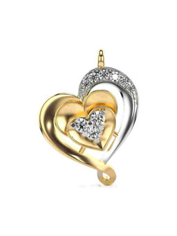 Valanova - Hallmarked 9K Yellow Gold and Certified Lab Grown Diamond 0.24Cts Pendant