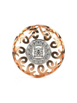Valanova - Hallmarked 9K Rose Gold and Certified Lab Grown Diamond 0.27Cts Pendant