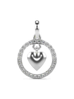 Valanova - Hallmarked 9K White Gold and Certified Lab Grown Diamond 0.36Cts Pendant
