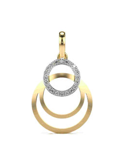 Valanova - Hallmarked 9K Yellow Gold and Certified Lab Grown Diamond 0.15Cts Pendant