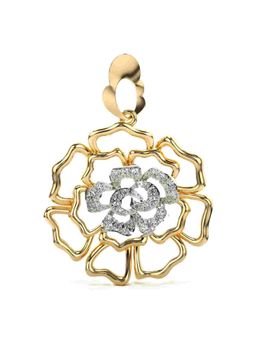 Valanova - Hallmarked 9K Yellow Gold and Certified Lab Grown Diamond 0.21Cts Pendant