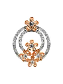 Valanova - Hallmarked 9K Rose Gold and Certified Lab Grown Diamond 0.43Cts Pendant