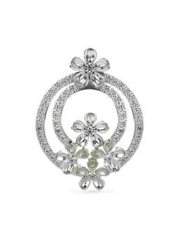 Valanova - Hallmarked 9K White Gold and Certified Lab Grown Diamond 0.43Cts Pendant