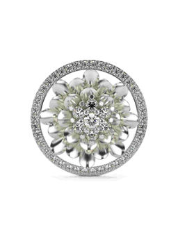 Valanova - Hallmarked 9K White Gold and Certified Lab Grown Diamond 0.69Cts Pendant