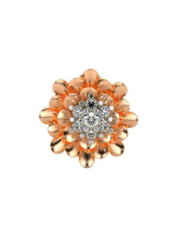 Valanova - Hallmarked 9K Rose Gold and Certified Lab Grown Diamond 0.38Cts Pendant