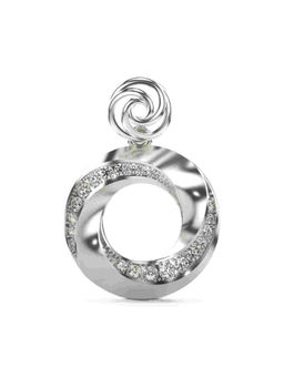 Valanova - Hallmarked 9K White Gold and Certified Lab Grown Diamond 0.31Cts Pendant