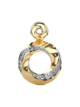 Valanova - Hallmarked 9K Yellow Gold and Certified Lab Grown Diamond 0.31Cts Pendant