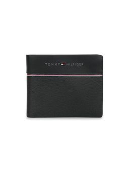 Tommy Hilfiger - Mens Leather Wallet Mantaro - Black