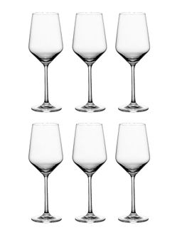 Smartserve - Crystal Stemmed Wine Glass Lead Free 450 ml Set of 6