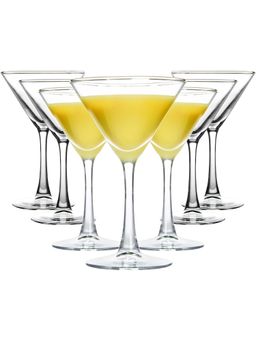 Smartserve - Soda Lime Martini Glass Lead Free 190 ml Set of 6