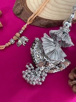 Digital Dress Room - Elephant/Tassel Lumba Rakhi (Set of 2)
