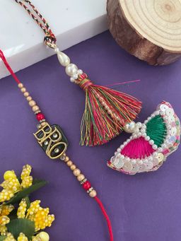 Digital Dress Room - Bro/Tassel Lumba Rakhi (Set of 2)