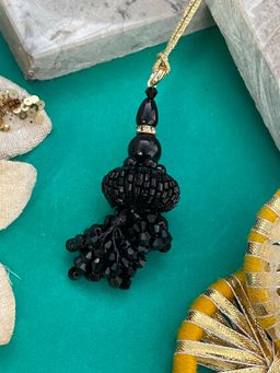 Digital Dress Room - 3 Layer Tassel Beads Latkan Lumba Rakhi