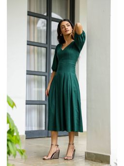 AlterEGO - Valentina - Inverted Pleat Midi Dress