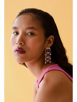 ESME - Purple Watermelon Sugar Drops Earrings