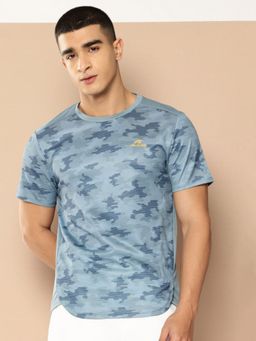 Alcis - Men Run Camo Grey T-Shirt