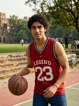 IZF - Men Basket Ball Red Tank