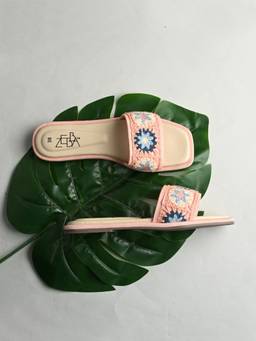 Zebba - Women Pink Flats