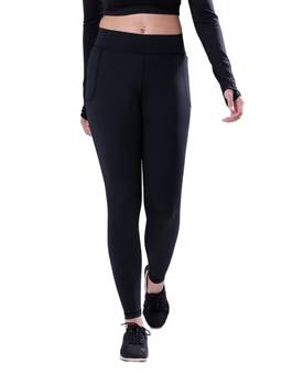 TWIN BIRDS - Black Active Leggings