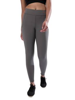 TWIN BIRDS - Grey Active Leggings