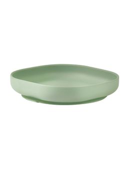 Beaba - Silicone Suction Plate, Sage Green, 4M+