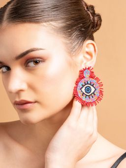PANASH - Multi-Color Drop Earrings
