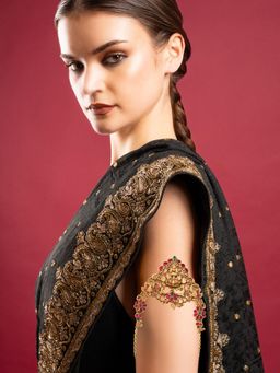 PANASH - Women Brass Gold-Plated Bajubandh